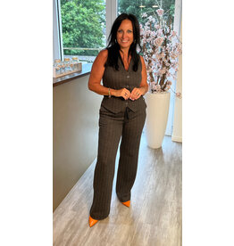 Ivy Beau Gilet roemi grey melange