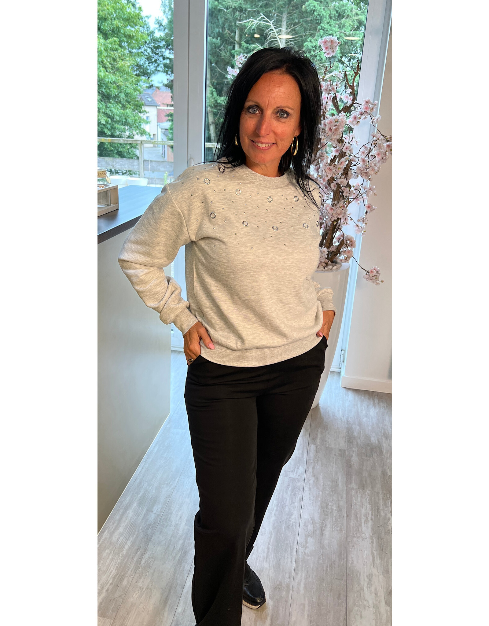 Kaffe Sweater vivian grey