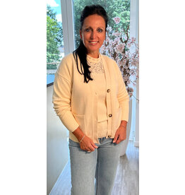 Ivy Beau Gilet Rebecca cream