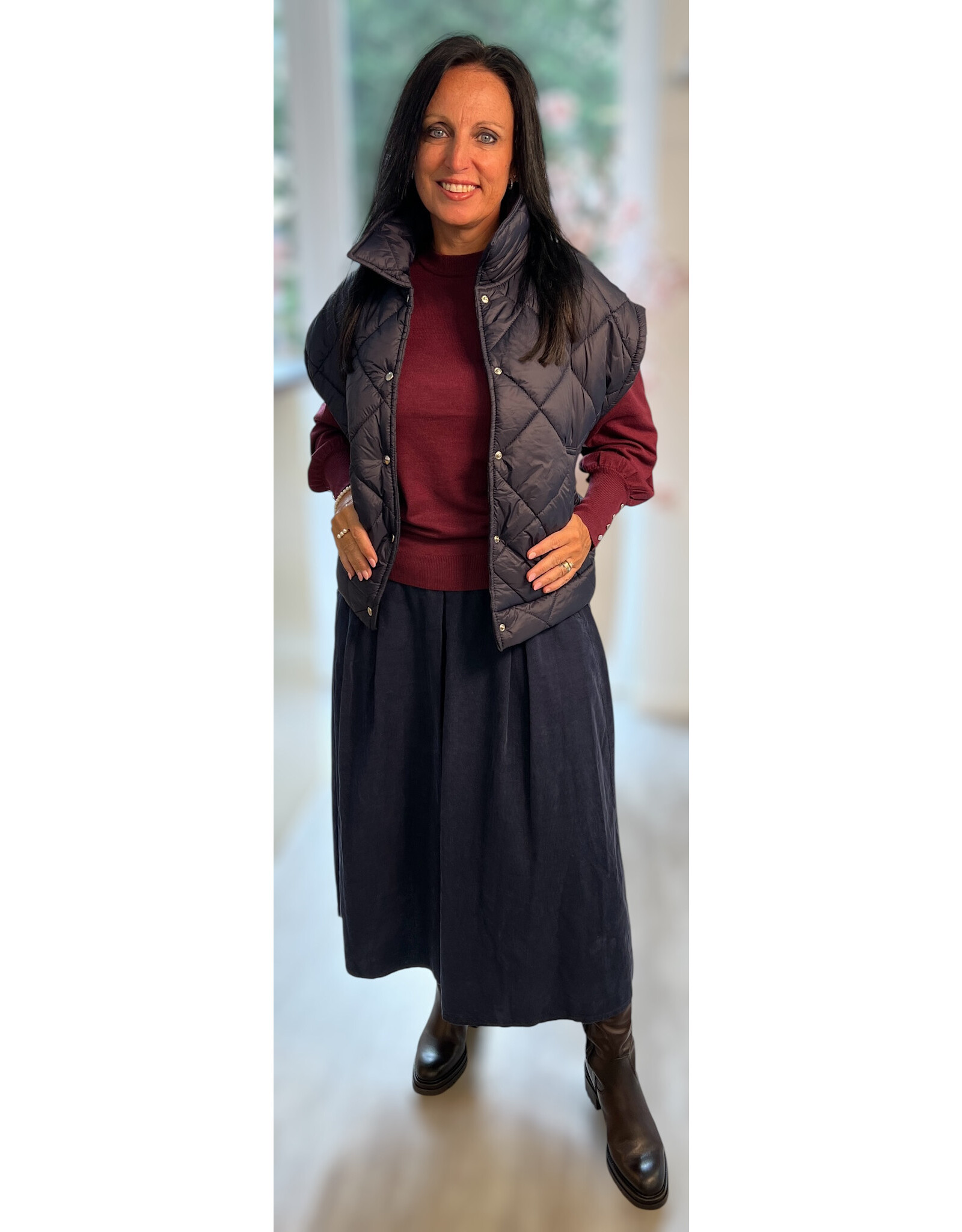 Brussel Gilet/bodywarmer blauw