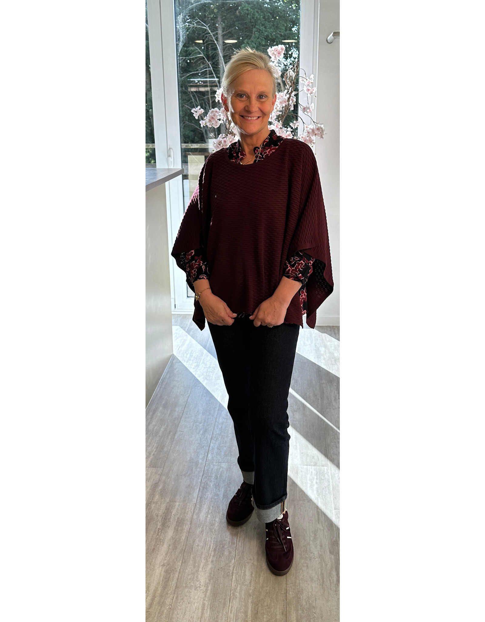 Allerlei Trui steilmann  bordeaux