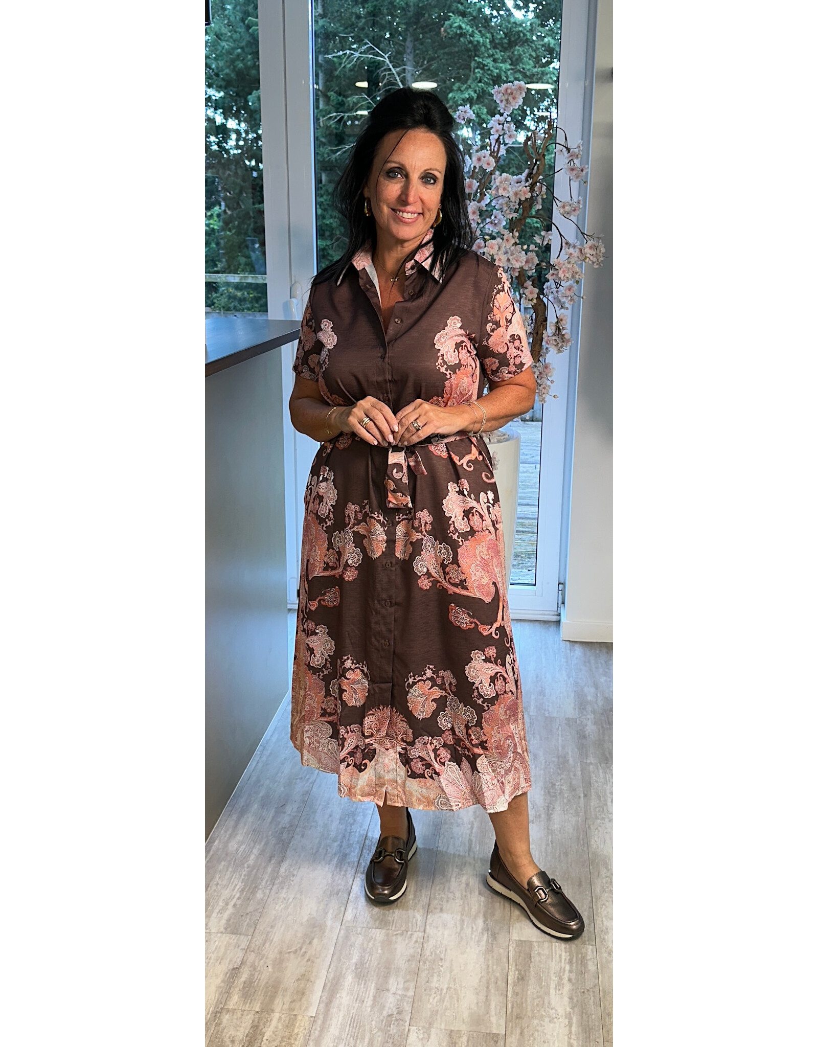 Parijs Kleed herfst Paisley