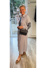 Parijs Kleed striped blossem