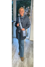 Kaffe Gilet Trina Sea Melange