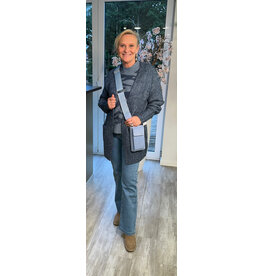 Kaffe Gilet Trina Sea Melange