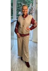 Parijs Gilet Taupe