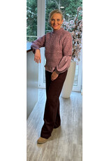 Kaffe Trui cuba tulipwood melan