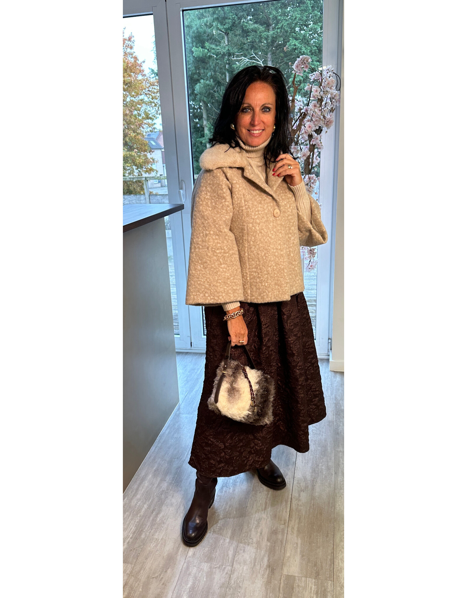 Brussel Jas Milo beige