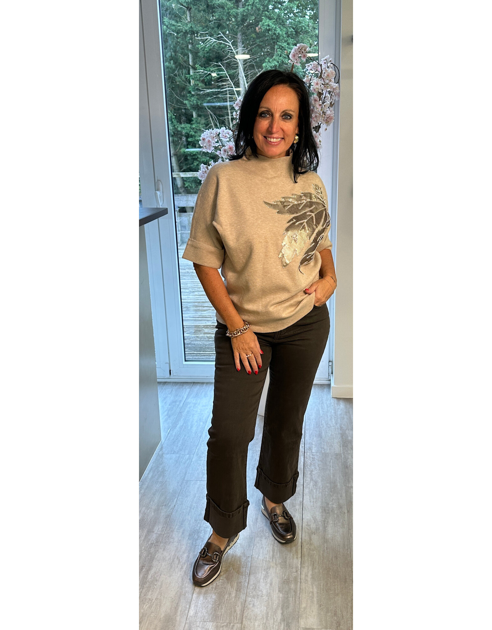 Parijs Trui Amelie beige