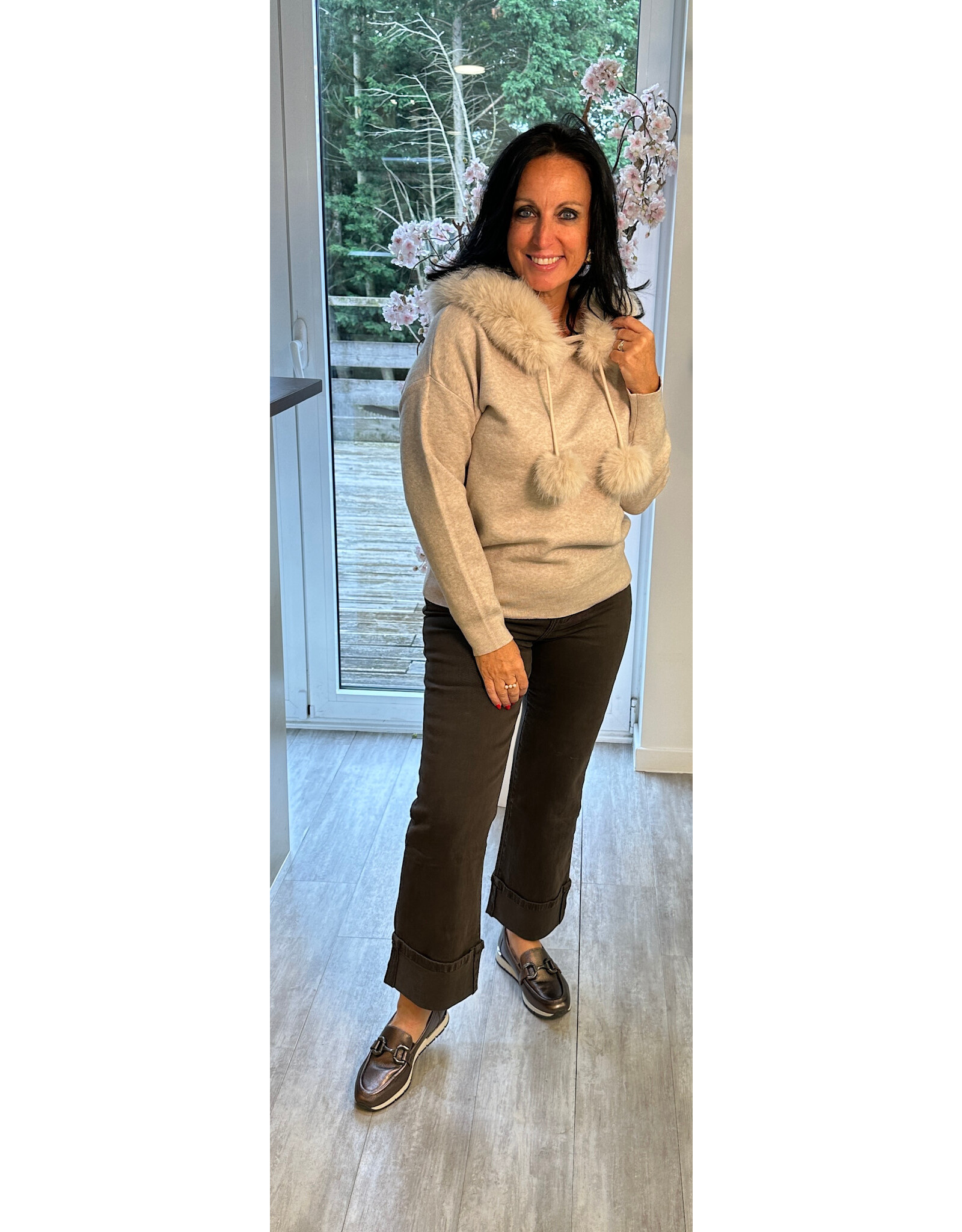 Parijs Trui Mila beige