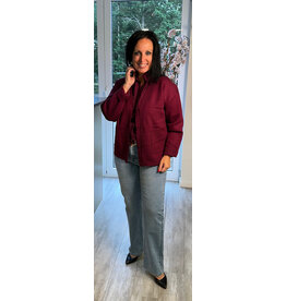 Parijs Gilet Lisa bordeaux