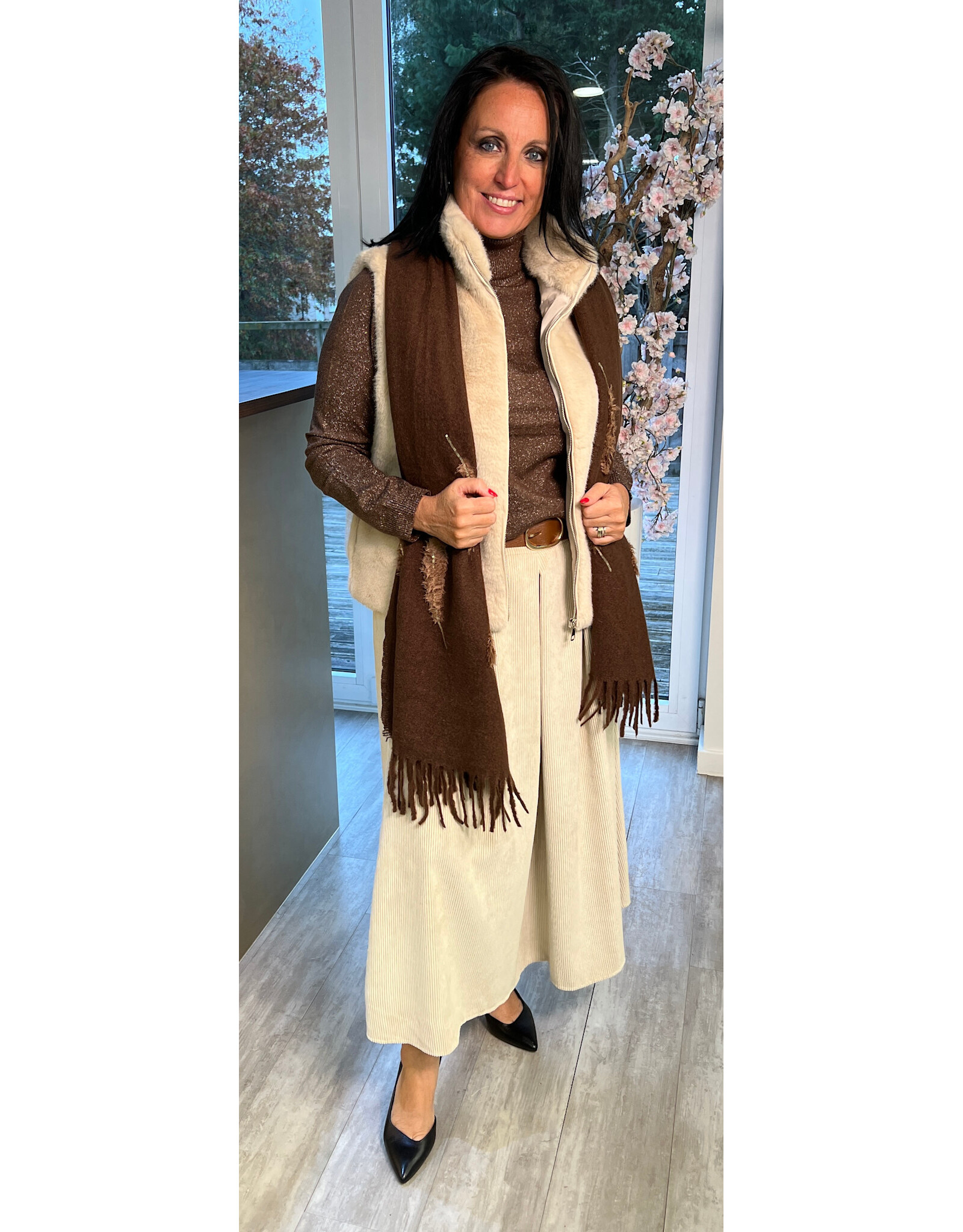 Brussel Rok Eline ecru