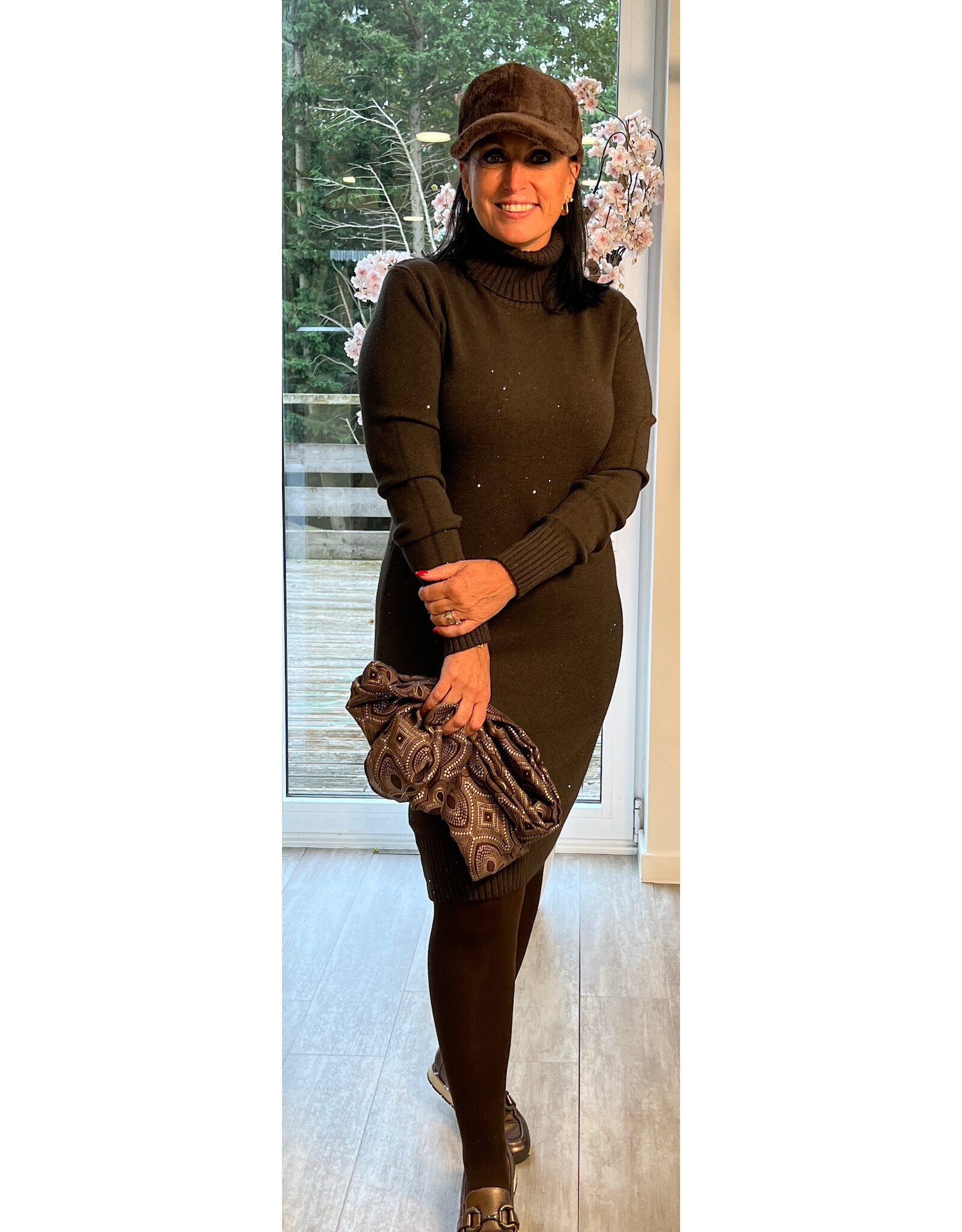 Brussel Kleed Yara bruin