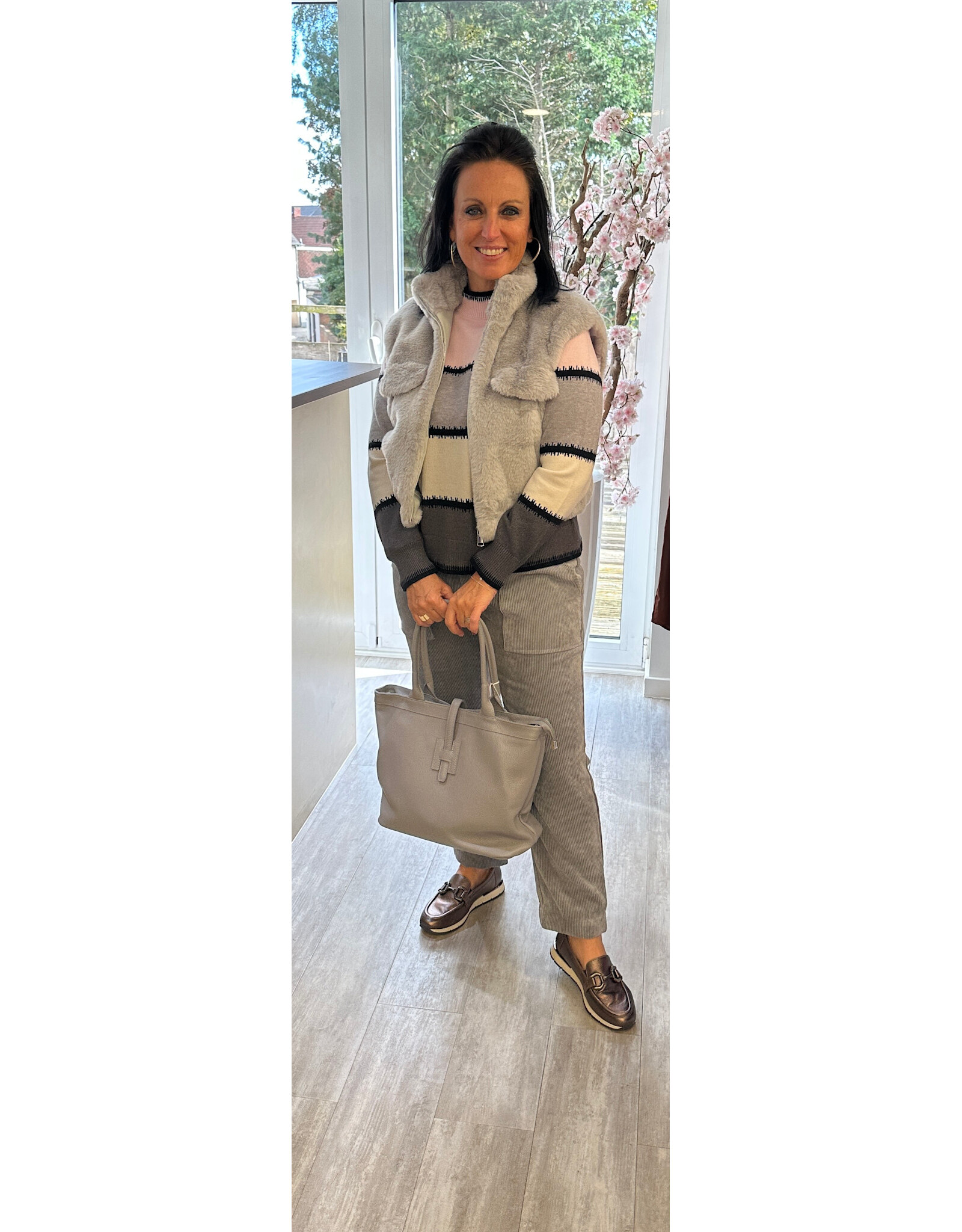 Allerlei Broek Fill grijs