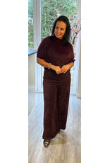 Brussel Broek sirtori burgundy