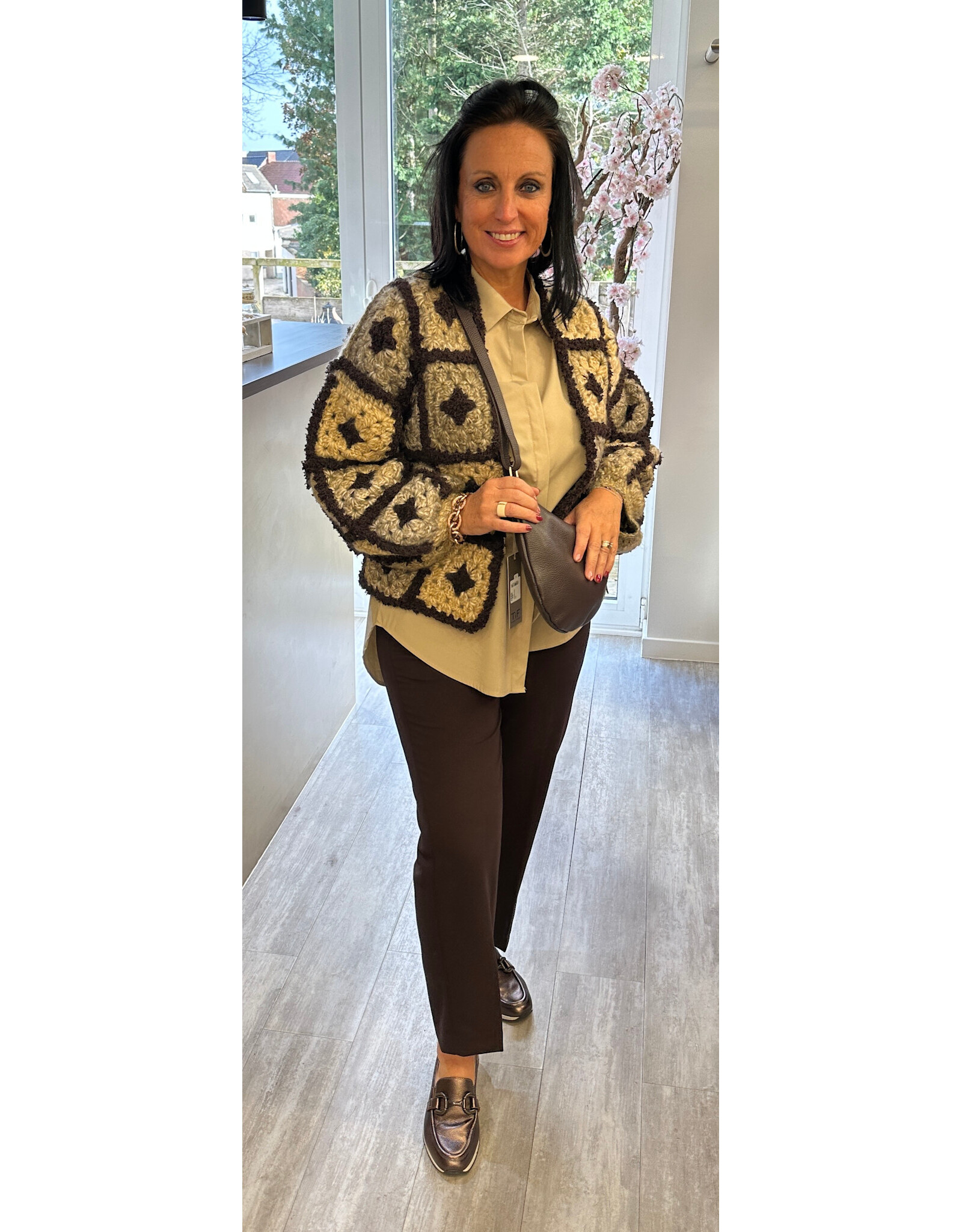 Kaffe Broek Sakura black coffee