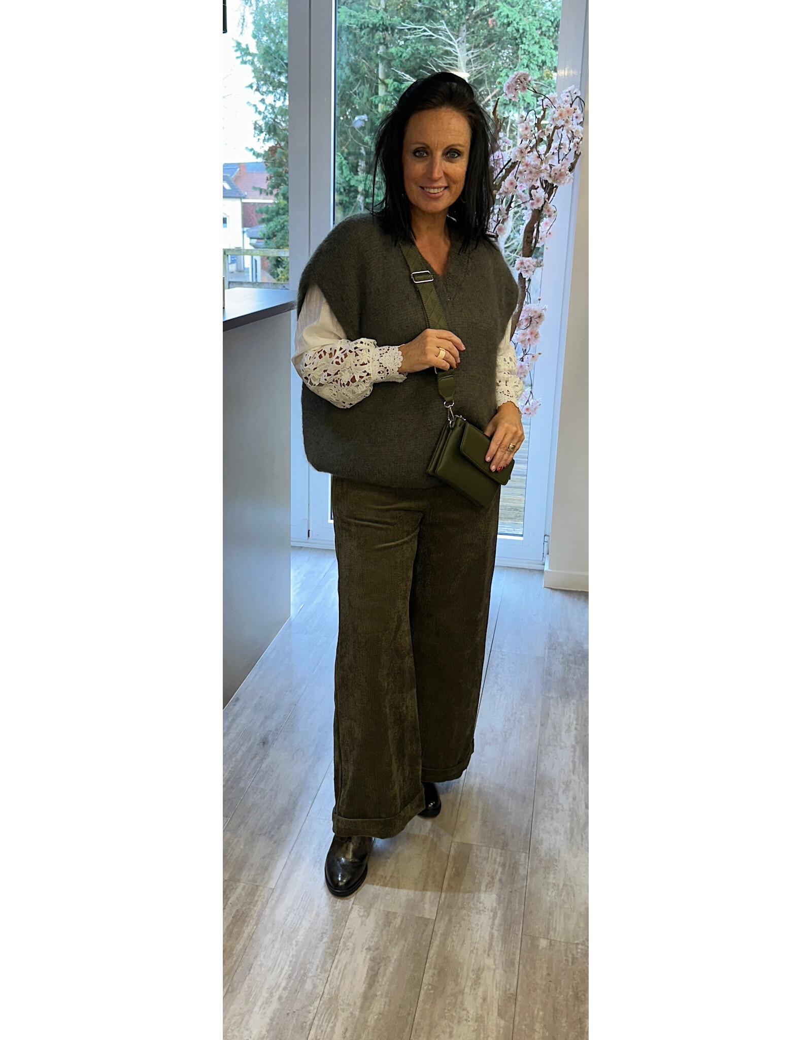 Brussel Broek sirtori kaki