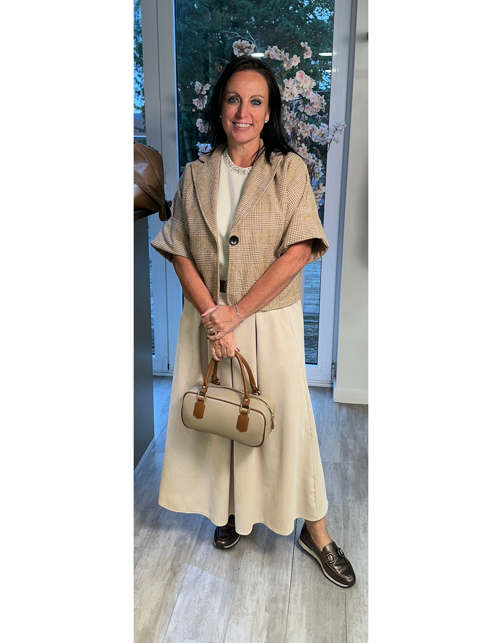 Brussel Rok Eline ecru