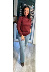 Brussel Trui Kiki bordeaux