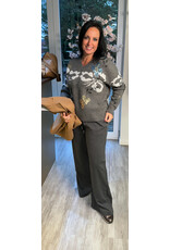 Brussel Trui inge grey/white