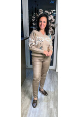 Brussel Trui inge beige /white