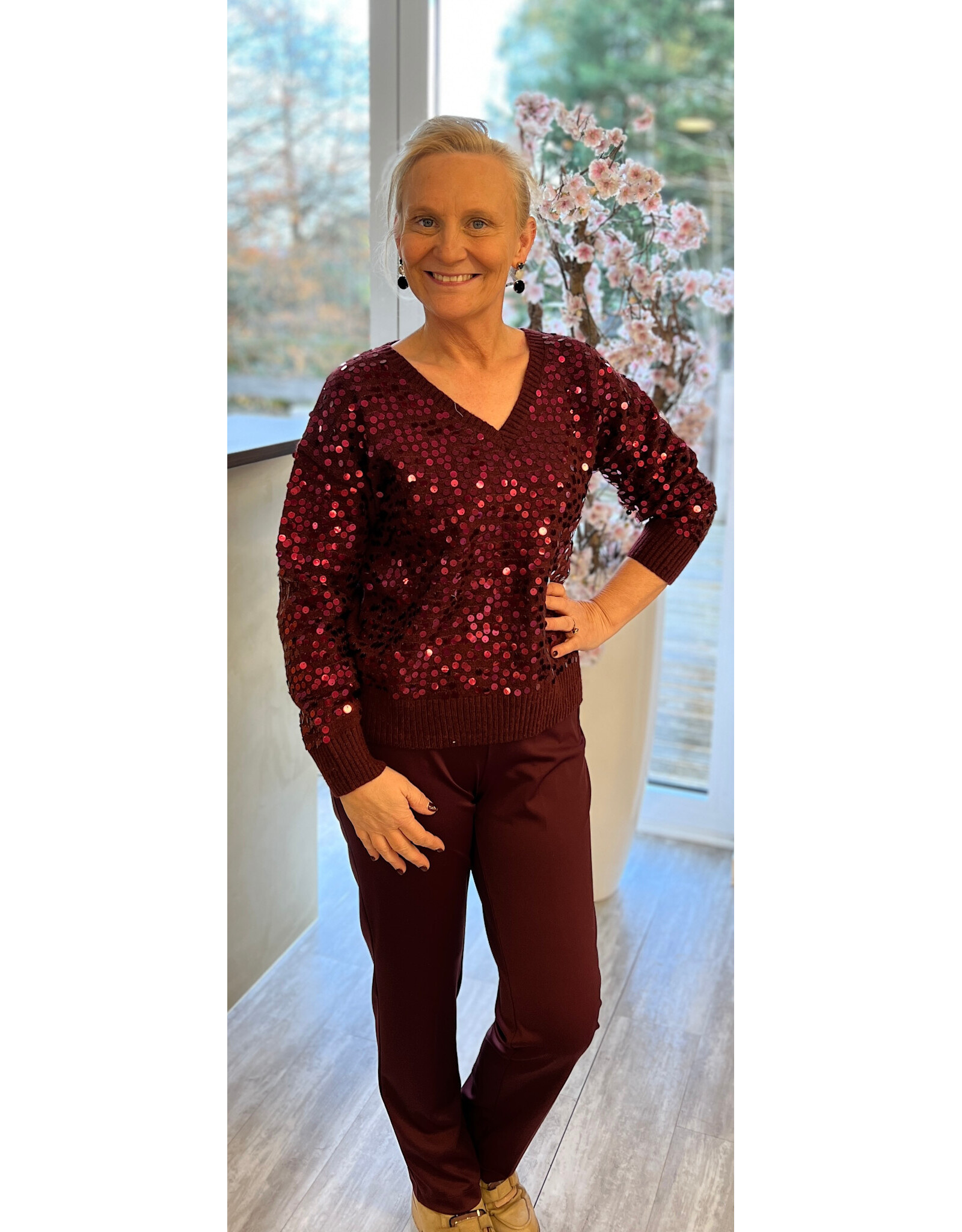 Brussel Trui Rose shine