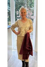 Brussel Trui beige shine