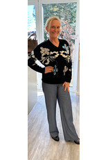 Brussel Trui inge black/white