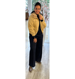 Parijs Trui Teddy taupe