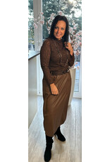 Brussel Trui Livia Crinkle mocca