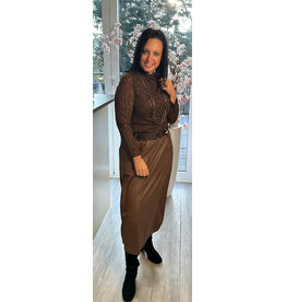 Brussel Trui Livia Crinkle mocca