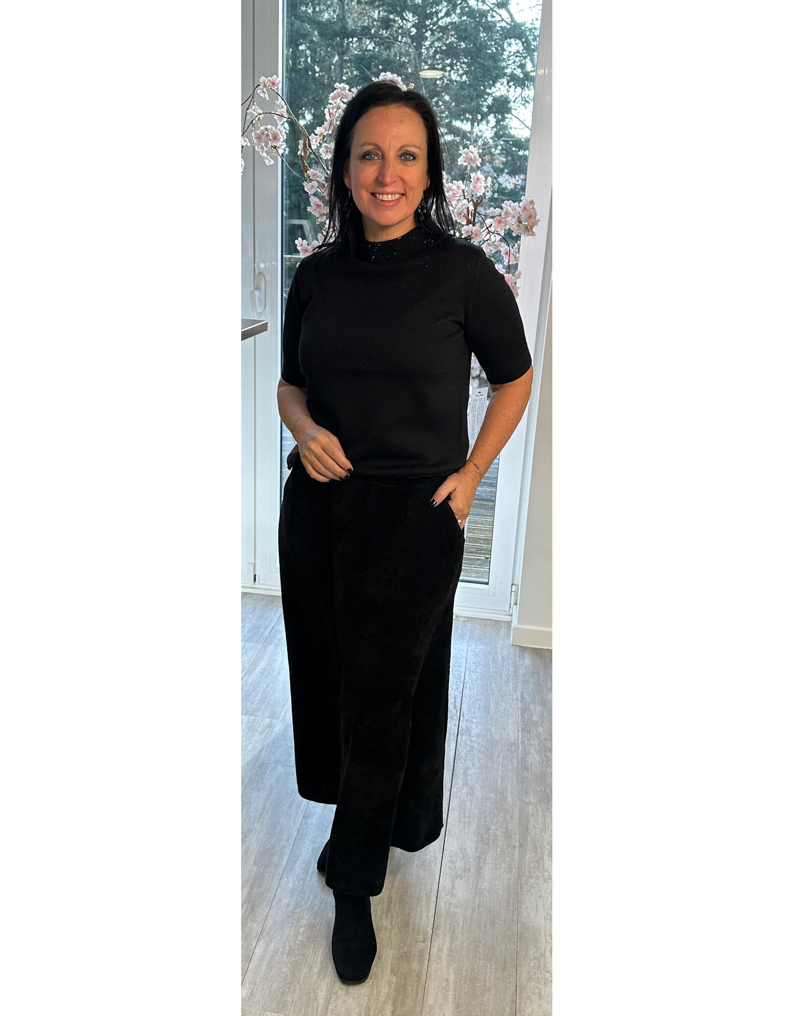 Parijs Rok black velvet dream