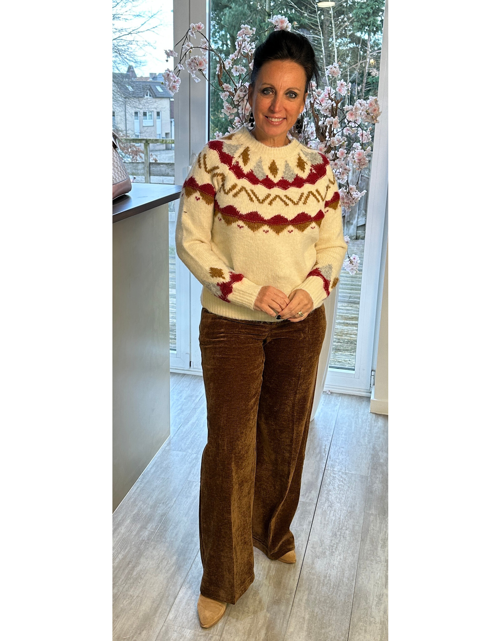 Brussel Trui Nordic snow