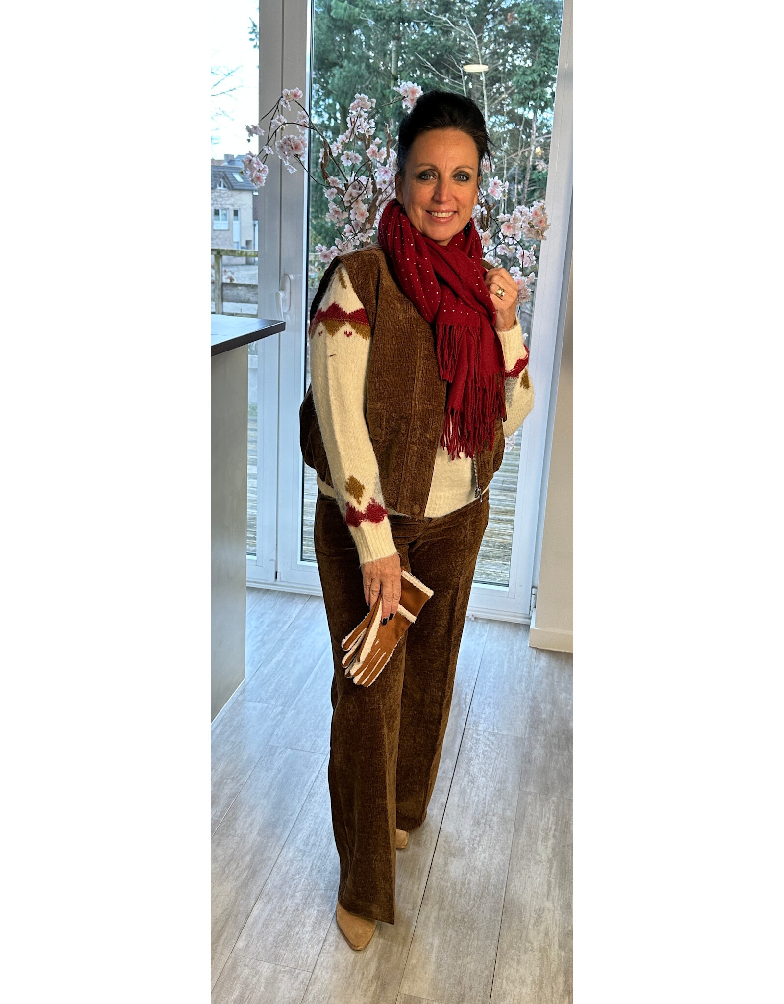 Parijs Broek Jolie bruin