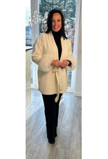 Parijs Gilet Winter cream fur