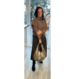 Brussel Trui Mokka classic