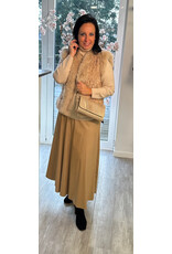 Parijs Rok Sandstone lederlook