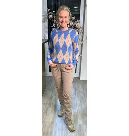 Brussel Trui Sandy blue