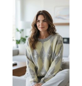 Parijs Trui Amelie pastel geel