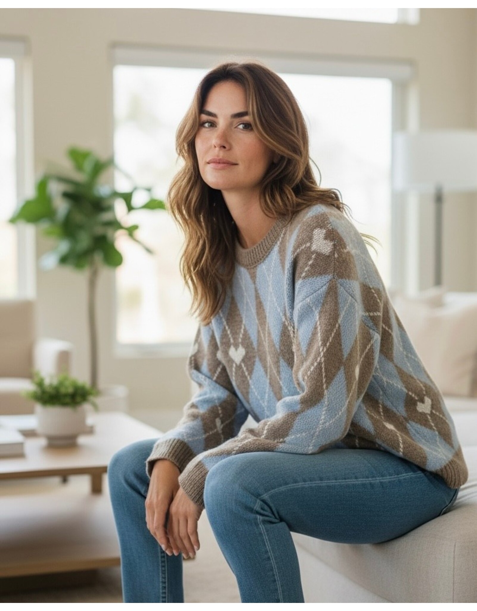 Parijs Trui Amelie pastel blauw