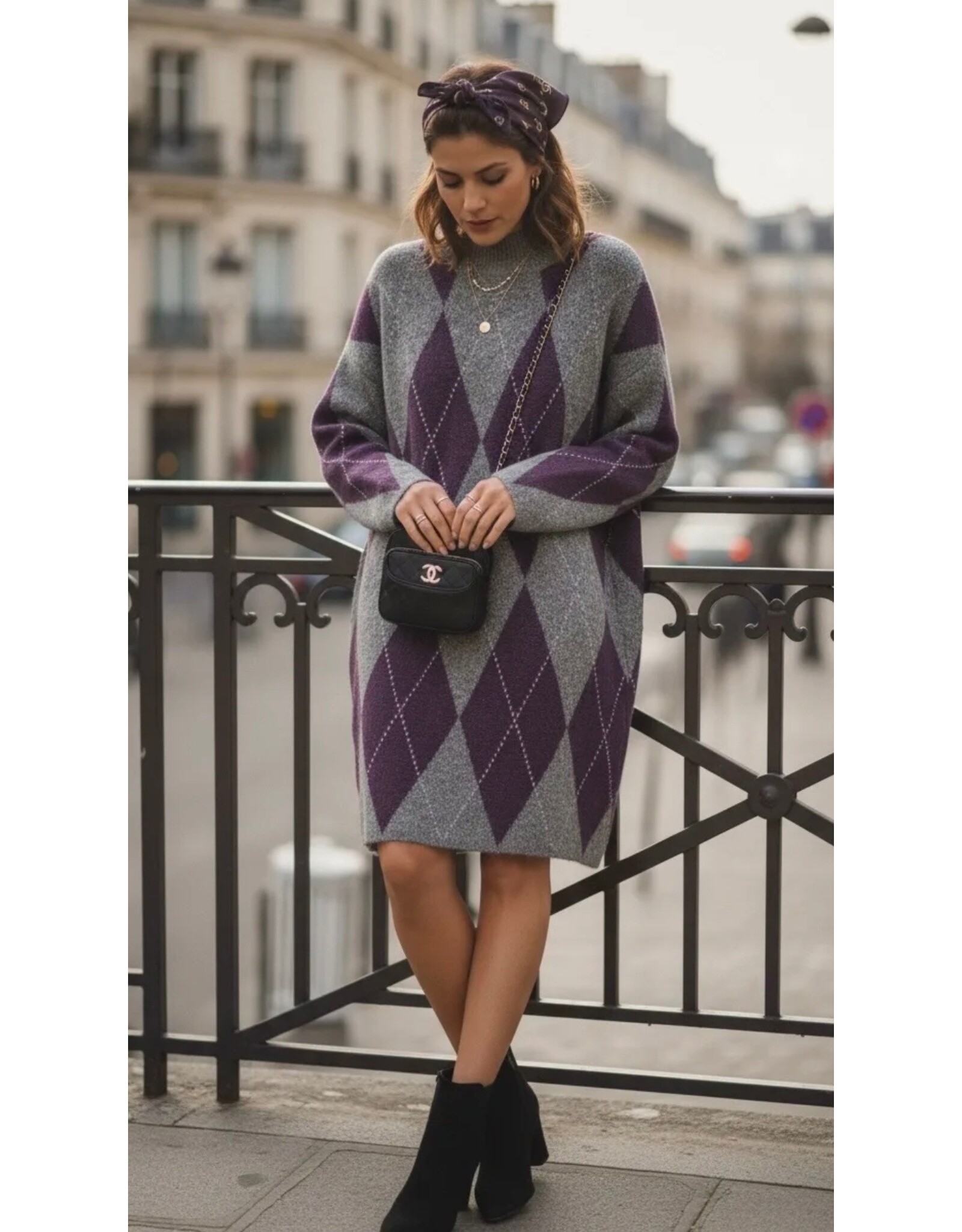 Parijs Truikleed powder lila