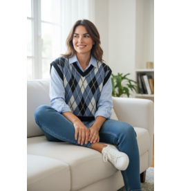 Parijs Debardeur blauw