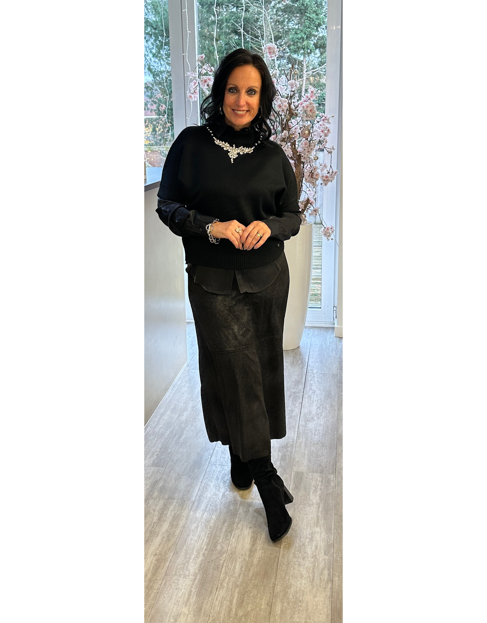 Brussel Trui Colette zwart