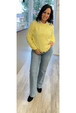 Brussel Trui geel met strikjes