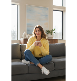 Brussel Trui Anne geel