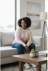 Brussel Trui Lily multicolour beige