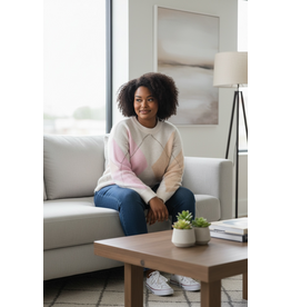 Brussel Trui Lily multicolour beige