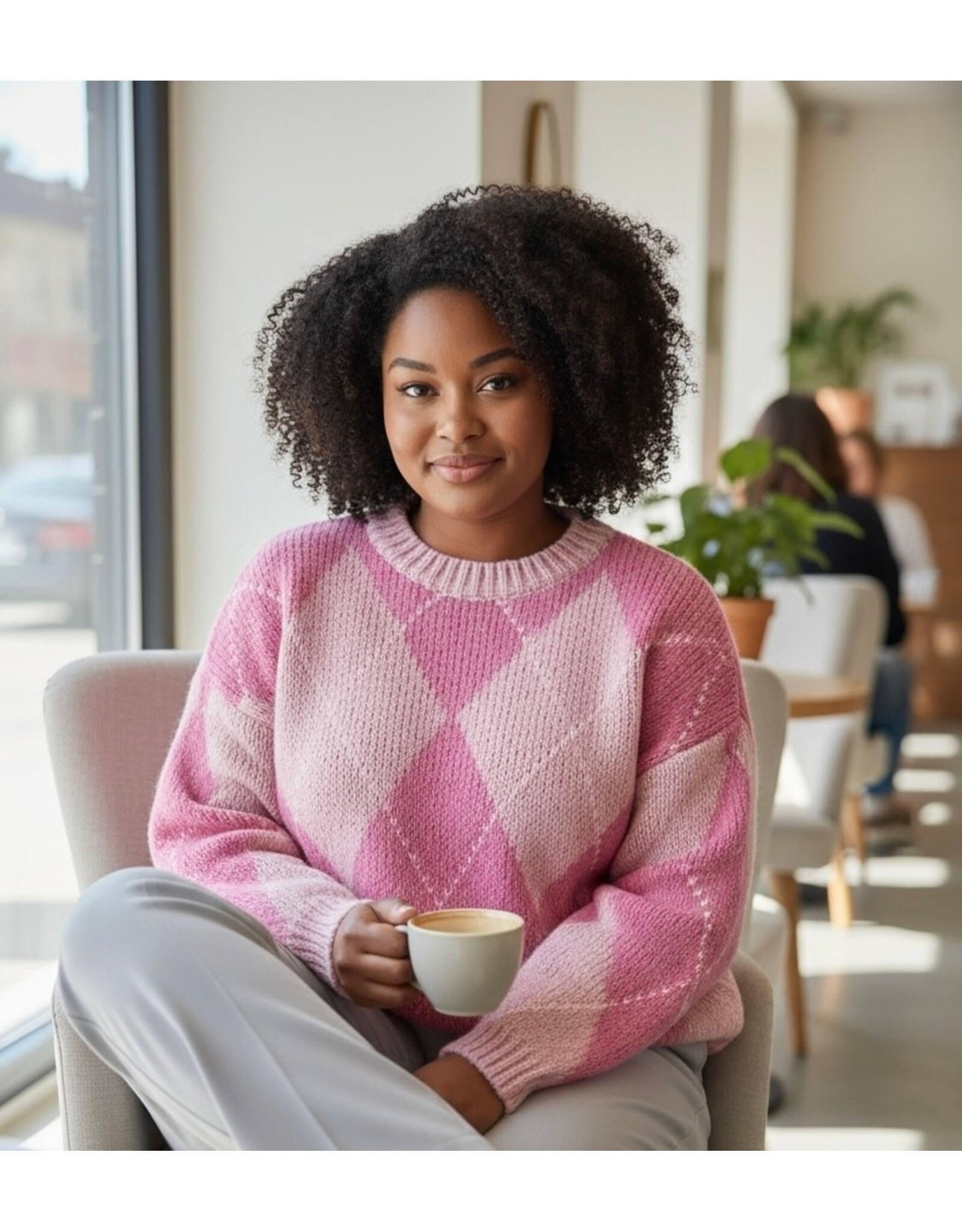 Brussel Trui Sweet blush