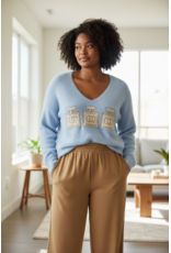 Brussel Trui Iconic perfume blue