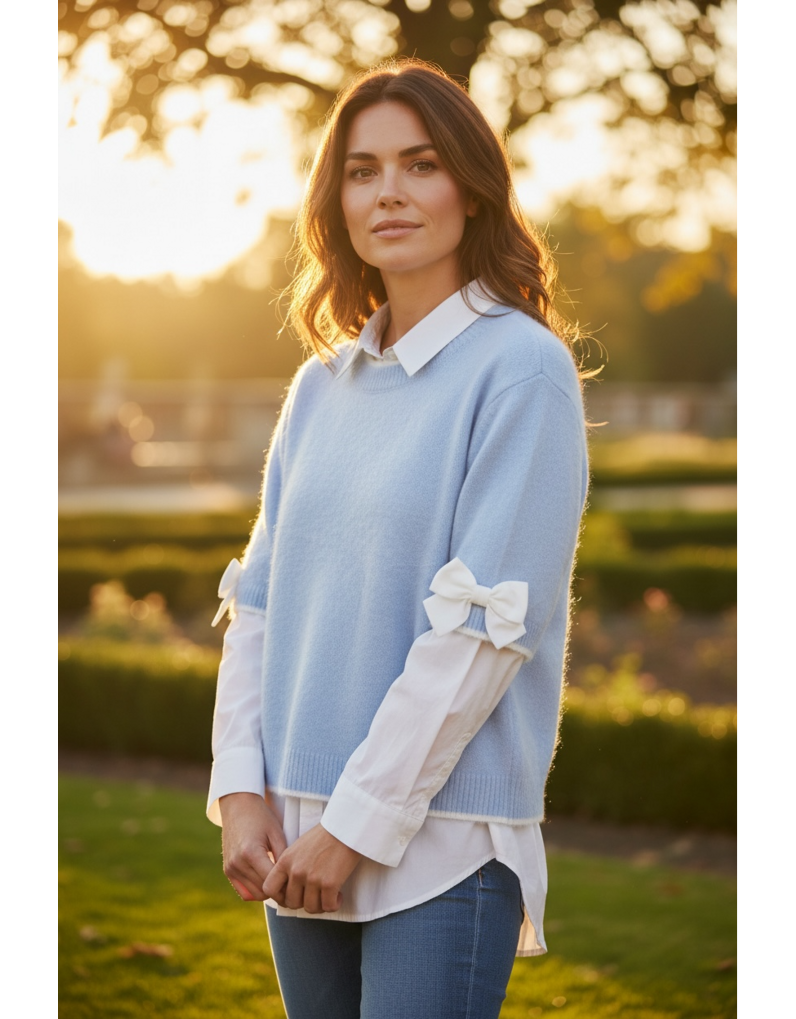 Brussel Trui Grace blauw